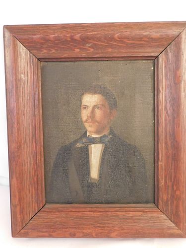 ANTIQUE PORTRAIT OF MAN ANDRESSENVictorian 3848d7