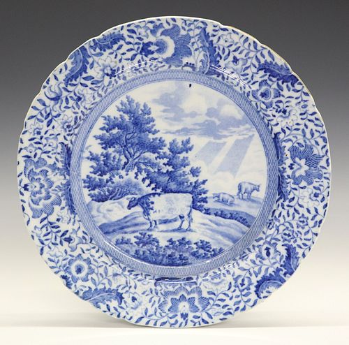 DURHAM OX SERIES PLATEA 19th Century