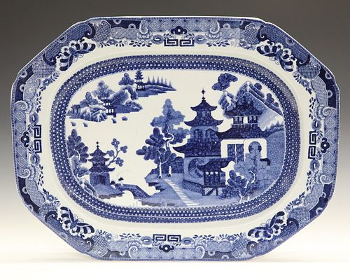 COPELAND SPODE PLATTERA Mid 19th Century