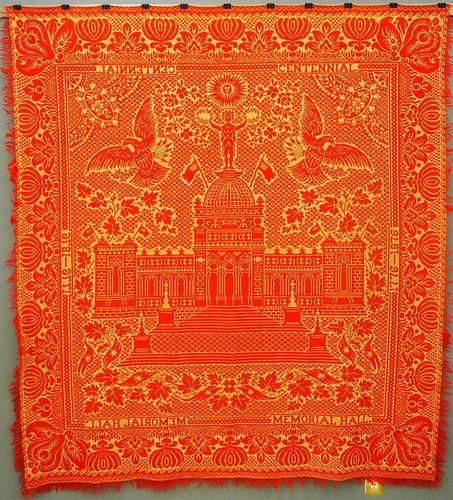 1876 CENTENNIAL EXPO COVERLETAn