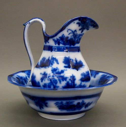 WEDGWOOD CHAPOO BOWL & PITCHERA