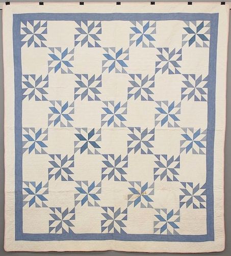 EIGHT POINT PIECED QUILTA late 3849ff