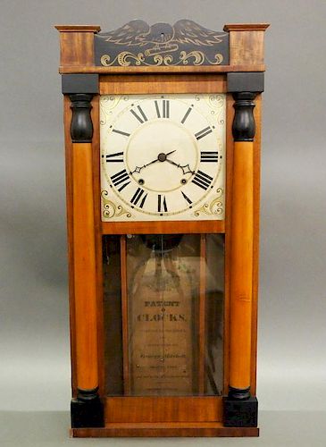 ELI TERRY FEDERAL CLOCKA circa 1830