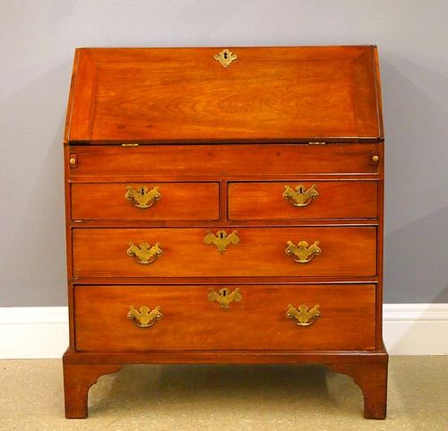 GEORGE III MAHOGANY DESKAn 18th 384af2