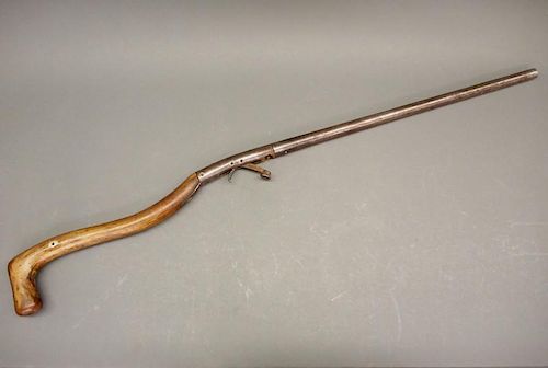 DAYS PATENT CANE GUNA mid 19th century