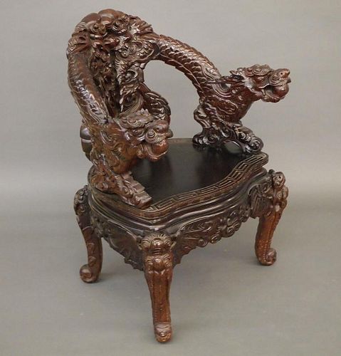 JAPANESE DRAGON CHAIRA Japanese