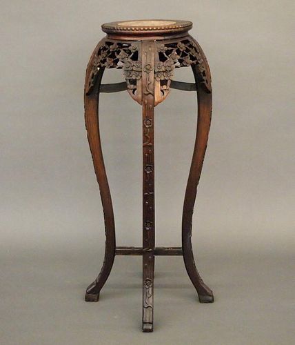 CHINESE ROSEWOOD PLANT STANDA late 384b51