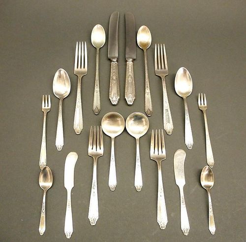 WHITING CINDERELLA STERLING FLATWAREA 384b74