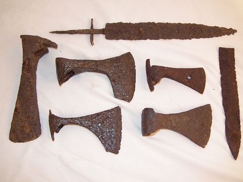 MIDDLE AGES WEAPON RELICSLot of