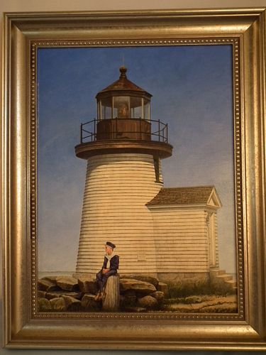 PAUL LIPP LIGHTHOUSE PAINTINGFine