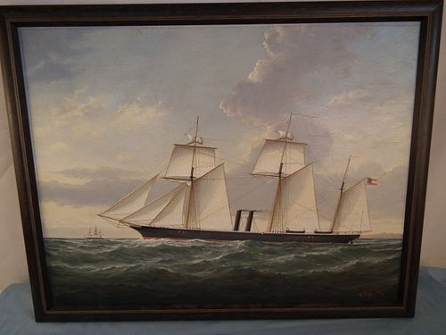 GRAHAM FLIGHT PAINTING OF FLORIDA SHIPFine