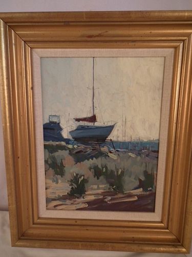 P. LURRIE NANTUCKET PAINTINGImpressionist