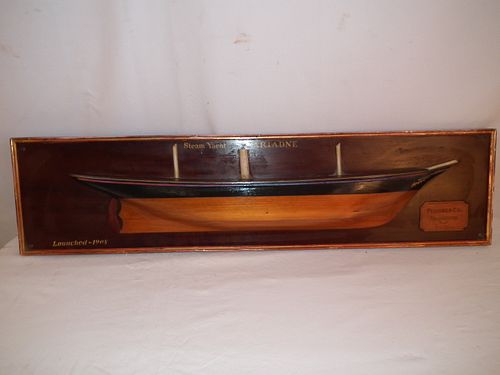 VINTAGE ARIADNE HALF HULL MODELVintage 384db1