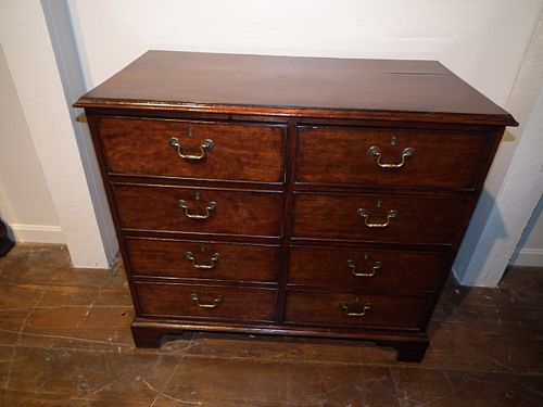 PERIOD ENGLISH CHIPPENDALE CHEST18th 384dd9