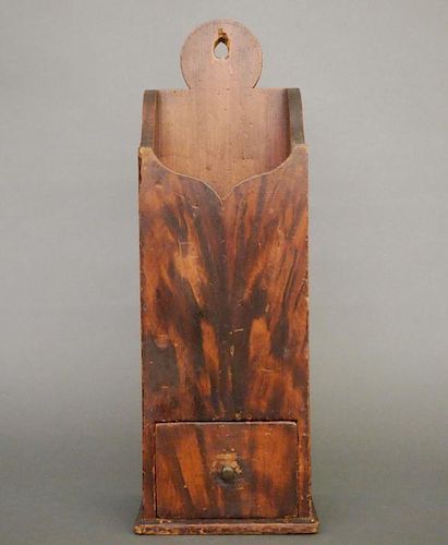 PINE PIPE BOXA 19th century American 384dfb