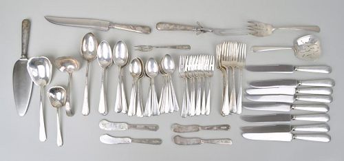 WEIDLICH PARTIAL STERLING SILVER FLATWARE