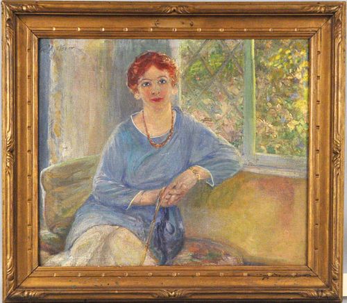 R KISSACK PORTRAIT OF LADYR A  382749