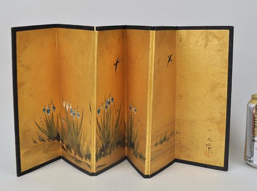 MINIATURE JAPANESE SIX PANEL FOLDING