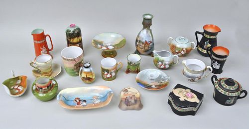 TWENTY-TWO ROYAL BAYREUTH PORCELAIN