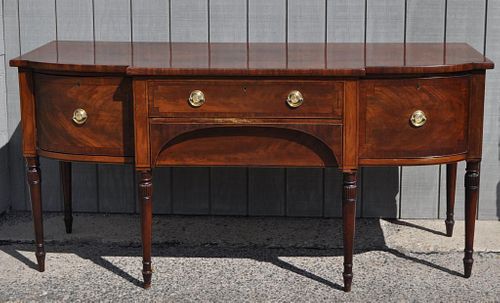 GEORGE III MAHOGANY SIDEBOARDwith