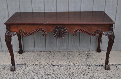 BAKER GEORGIAN STYLE CARVED MAHOGANY 38291d