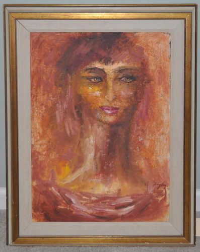 BAGLEY ABSTRACT PORTRAIT YOUNG 382927