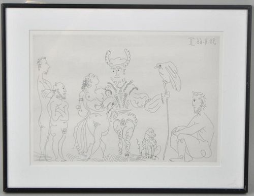 PICASSO ETCHING LE COCU ET SA 382943