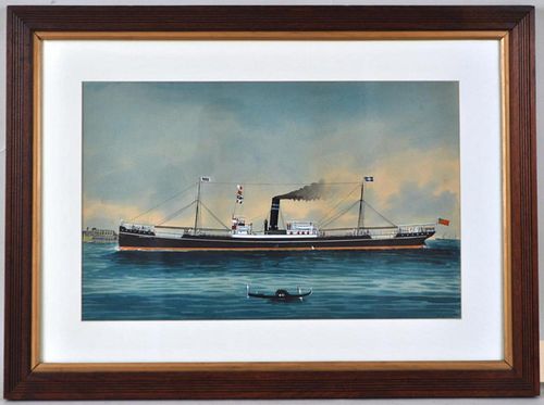 ITALIAN MARINE PAINING IOLANTHE  38298d