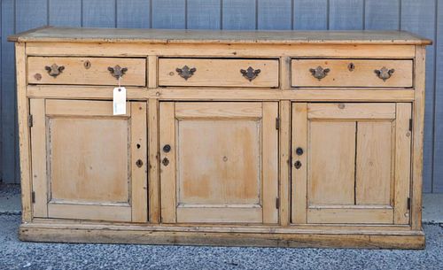 ENGLISH PINE DRESSER BASE SIDEBOARDthree 382a41