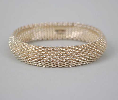 TIFFANY CO STERLING SILVER MESH 382a73