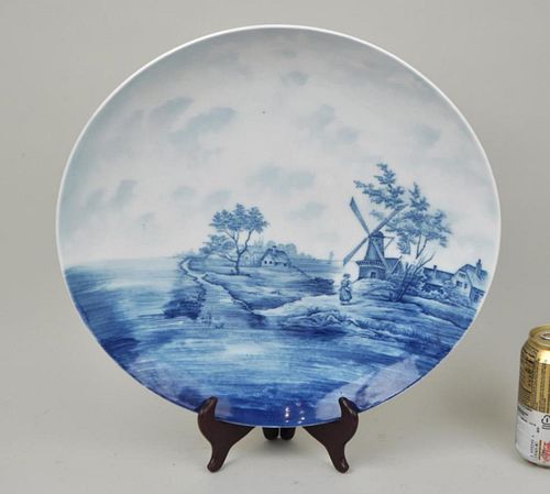 GERMAN DELFT B W CHARGER LANDSCAPE 382aa8