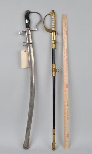 TWO IMPERIAL GERMAN SWORDSa German 382acf