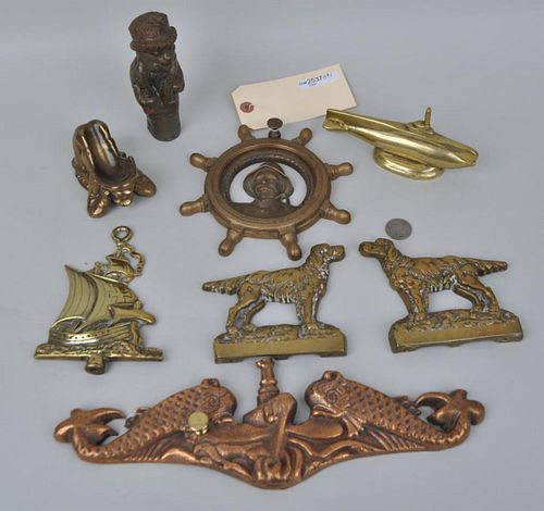 GROUP EIGHT BRASS MOSTLY NAUTICAL 382add