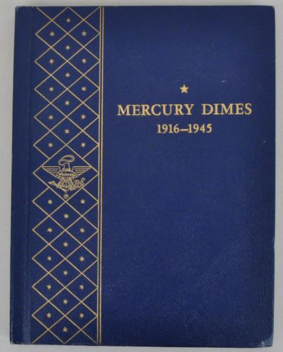 NEARLY COMPLETE BOOK US MERCURY