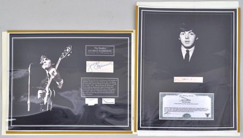 BEATLES MEMORABILIA, P. MCCARTNEY