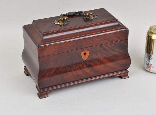 GEORGE III BOMBE FORM MAHOGANY 382b81