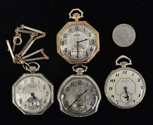 GROUP FOUR 1920 S POCKETWATCHEScomprising 382bf1