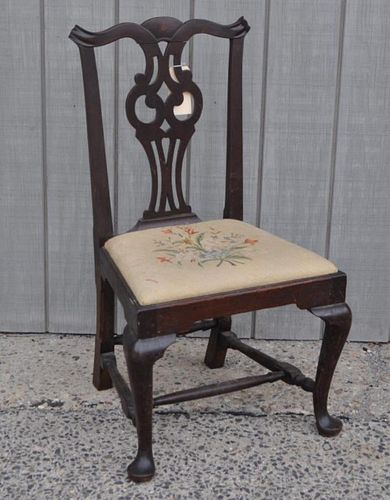 SALEM MA CHIPPENDALE SIDE CHAIRdense 382c5a
