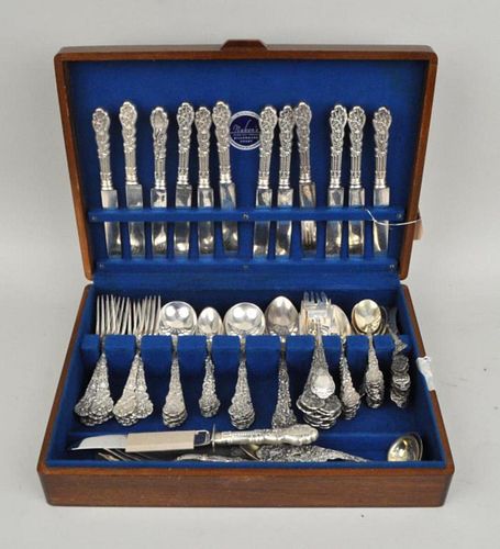 GORHAM PARTIAL STERLING FLATWARE SERVICE