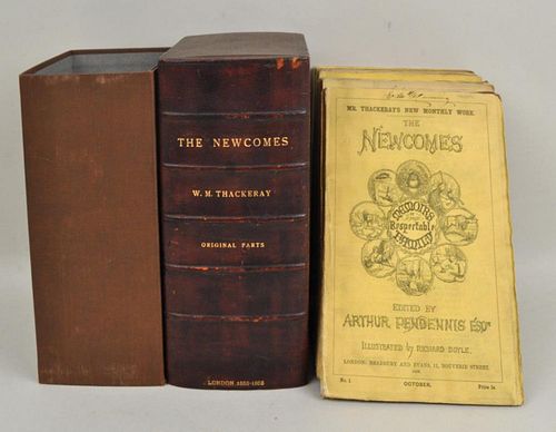 W. M. THACKERAY, THE NEWCOMES, IN ORIGINAL