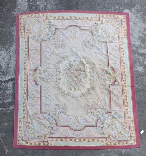 AUBUSSON CARPET14 1 1 2 long  382d1e