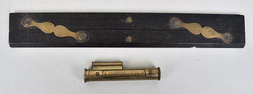 CASED F CASARTELLI BRASS SCOPE 382d55