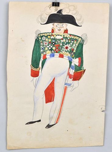 N AKIMOV W C COSTUME DESIGN MILITARY 382d7b