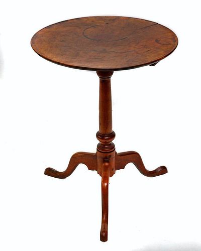 CHIPPENDALE WALNUT DISH TOP TILT TOP 382e6a