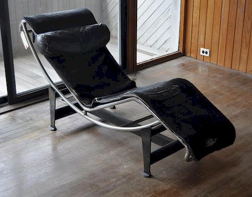 LE CORBUSIER TWO PART ROCKING CHAISE 382f06