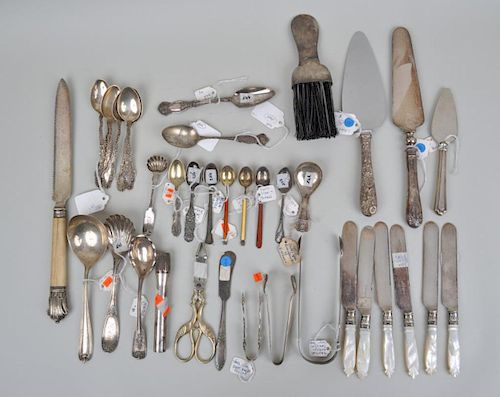 GROUP STERLING SILVER S P UTENSILS 383041