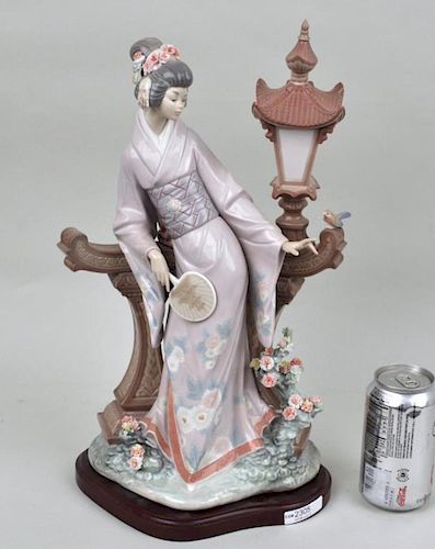 LLADRO PORCELAIN GROUP OF JAPANESE