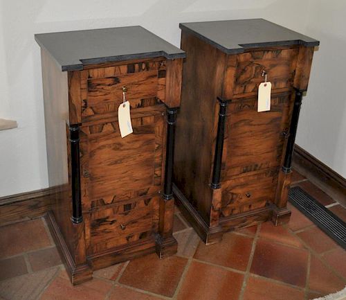 PAIR BIEDERMEIER STYLE M T SIDE 3830a9