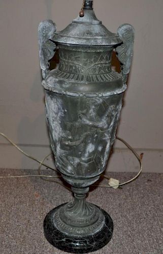 CLASSICAL STYLE METAL URN FORM 383116