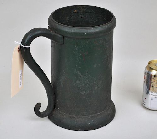 EARLY CAST IRON MUG FORM MEASUREin